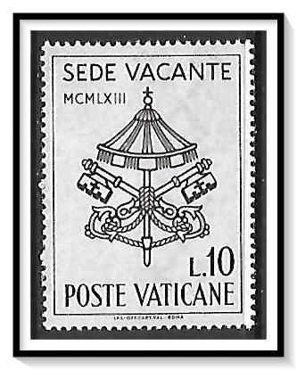 Vatican City #362 Interregnum Issue MLH