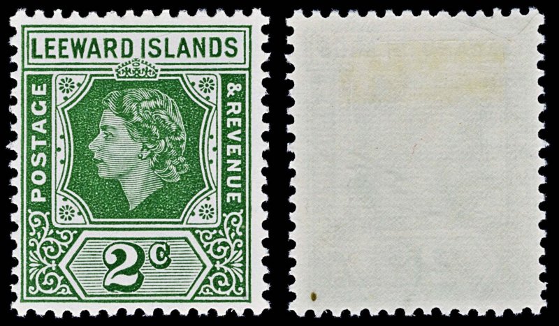 4518: Leeward Islands SG126 Definitive Set of 15. 1954. Sc#133 Mi117 LMM Mint...