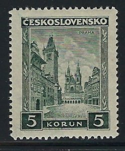 Czechoslovakia 167 MNH 1929 issue (fe3504)
