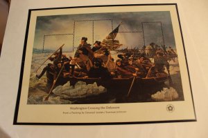 US 1688 24 CENT BICENTENNIAL SOUVENIR SHEET ERROR -MAJOR COLOR SHIFT (DOWN)  NH