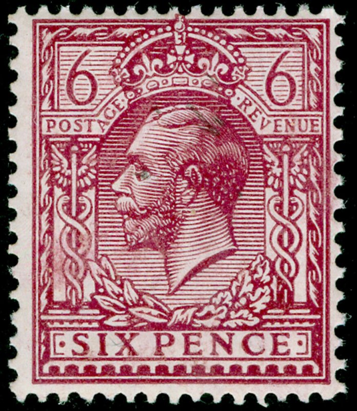 SG385 SPEC N26(6), 6d purple, NH MINT. Cat £30.