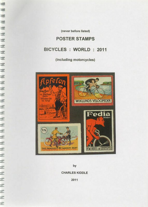 (I.B-CK) Cinderella Catalogue : Poster Stamps : World Bicycles (2011)