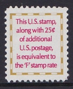 2521  Make Up Rate MNH