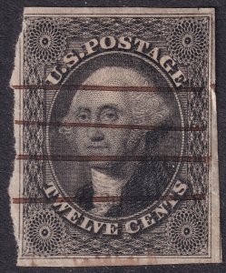 #17 Used, F-VF, Nearly 4 margins (CV $250 - ID37190) - Joseph Luft