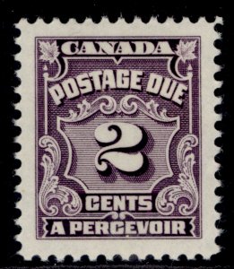 CANADA GV SG D19, 2c violet, M MINT.