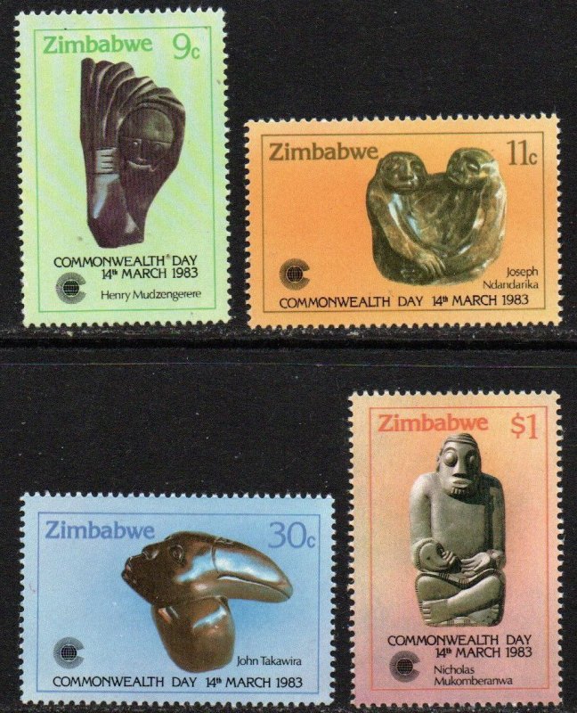 Zimbabwe Sc #458-461 MNH