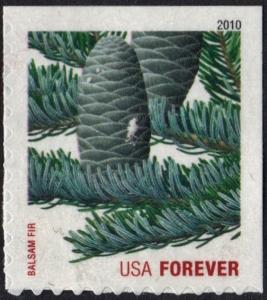 SC#4484 (44¢) Holiday Evergreens: Pinecones Booklet Single (2010) SA