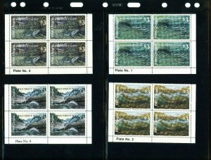 OREGON WILD TROUT PLATE BLOCK SET (13) 1986-1998 One Lot Only