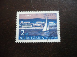 Stamps - Bulgaria - Scott# C87 - Used Part Set of 1 Stamp