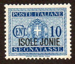 Ionian Islands  Scott  NJ1  Mint  