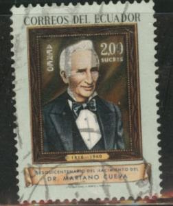 Ecuador Scott C412 used airmail  stamp