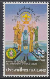 XG-AB400 THAILAND - Boy Scouts, 1982 75Th Anniversary MNH Set