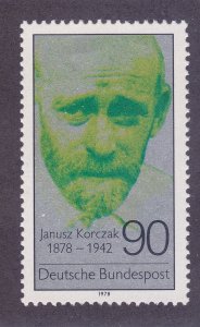 Germany 1274 MNH 1978 Janusz Korczak Physician Educator Children Rights