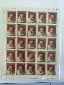 Barbuda HRH Prince William  stamp sheet R27659
