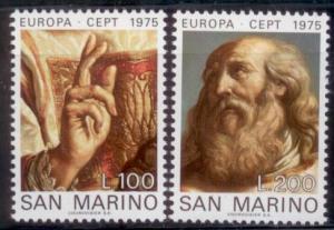 San Marino 1975 SC# 858-9 MNH-OG L251