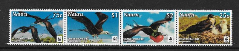 NAURU SG681a 2009 FRIGATE BIRD  MNH