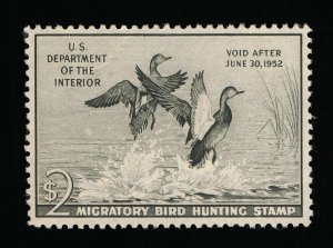 AFFORDABLE GENUINE SCOTT #RW18 VF-XF MINT OG NH 1951 FEDERAL DUCK STAMP #13257