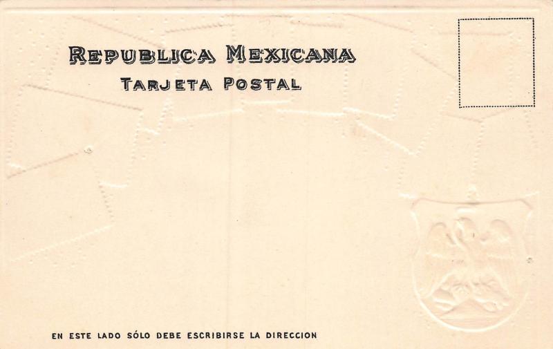 Mexico Stamp Postcard, #30, Published by Ottmar Zieher, Circa 1905-10, Unused