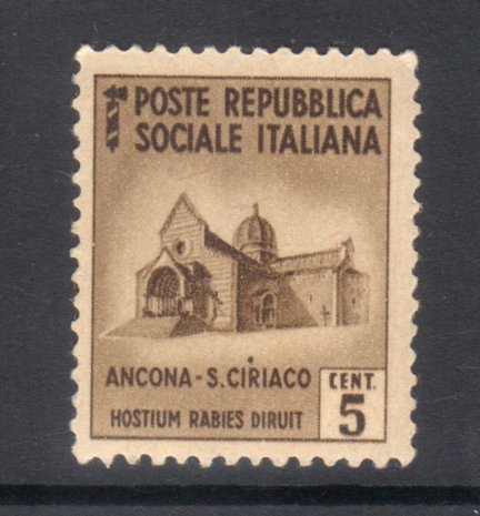 ITALY ITALIAN SOCIALIST REPUBLIC 22 MNH VF