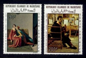 Mauritania Sc# C66, C69 MNH Paintings