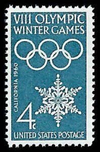 SCOTT  1146  WINTER OLYMPICS  4¢  SINGLE  MINT NEVER HINGED