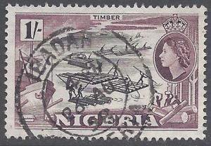 Nigeria 1953 #87 Used