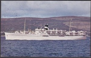 GB NORWAY 1964 Postcard ANDALSNES PAQUEBOT, MS DEVONIA ship cachet.........A1446