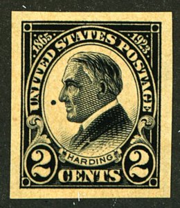 U.S. #611 MINT OG NH