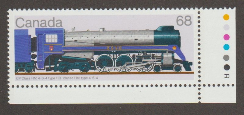 Canada 1121 Locomotives - MNH