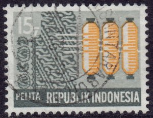 Indonesia - 1969 - Scott #770 - used - Clothing Industry