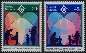 United Nations - New York 637-8 MNH Year of the Family