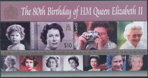 Solomon Islands 2006 SG1170 QEII 80th Birthday MS MNH