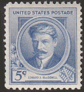 # 882 MINT NEVER HINGED ( MNH ) EDWARD A. MacDOWELL COMPOSER