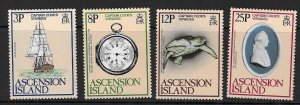 ASCENSION SG242/5 1979 CAPTIAN COOK VOYAGES   MNH