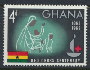 Ghana  SG 309  SC# 141 MH Red Cross  1963 see scan