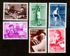 Belgium # B718-B723 Mint!