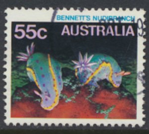 Australia SG 930  Used  SC# 913  Bennet's Nudibranch Marine Life see scan / d...