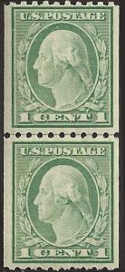 # 486 MINT NEVER HINGED GREEN GEORGE WASHINGTON