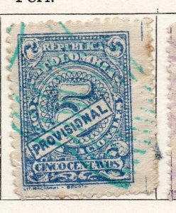 Colombia 1920 Early Issue Fine Used 5c. 097621