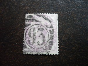 Stamps - Great Britain - Scott# 89 - Used Single Stamp