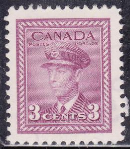 Canada 252 King George VI WWII War 1943