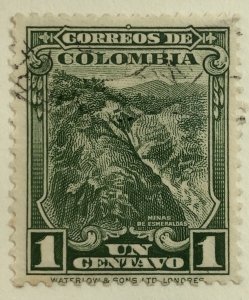 AlexStamps COLUMBIA #411 VF Used