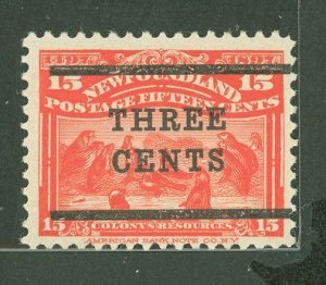 Newfoundland #129  Single