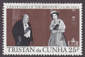 Tristan Da Cunha 197 Sir Winston Churchill 1974