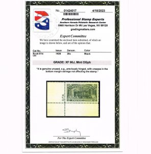 EXCELLENT GENUINE SCOTT #E14 MINT OG VLH PSE CERT GRADED XF-90J JUMBO