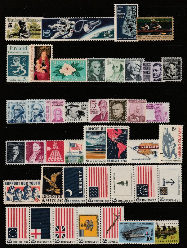 USA a mint collection from 1960's