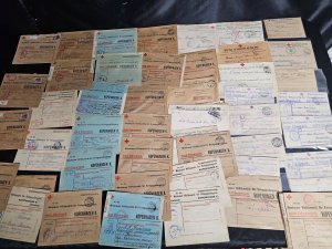 Denmark Rare Collection Lot of 59 WW2 Era Red Cross Covers