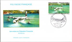 French Polynesia, Worldwide First Day Cover, Aviation