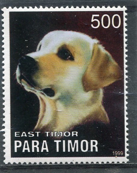 Timor (East) 1999 DOG 1 value Perforated Mint (NH)