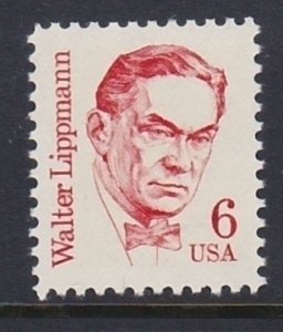1849 Walter Lippmann MNH